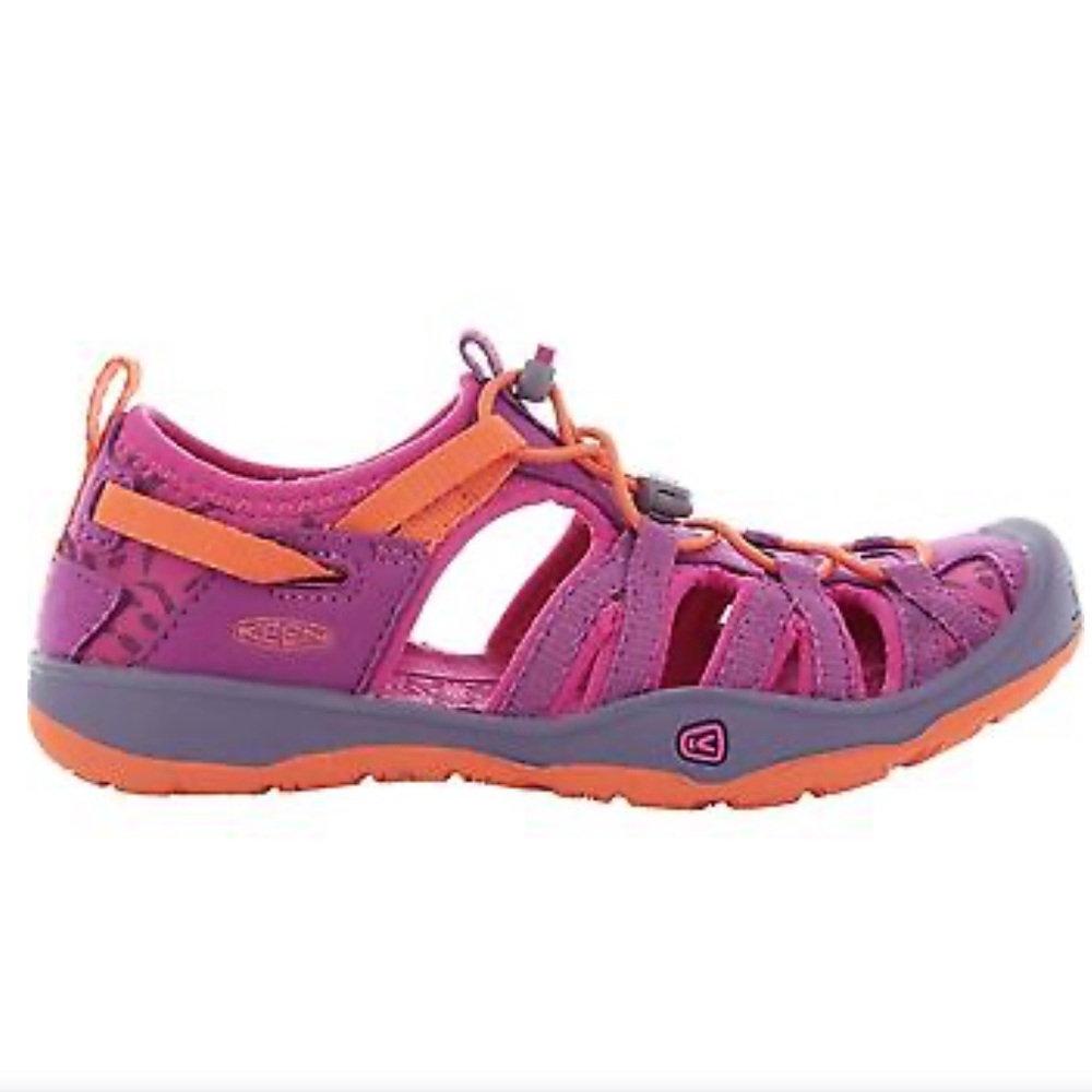 Keen Girls Moxie sandals/shoes purple pink orange eu 35 girls’ 3 women’s 5